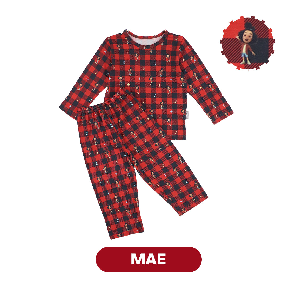 Mooi x Jumbo Setelan Anak Unisex Tencel Long Pajamas Kids