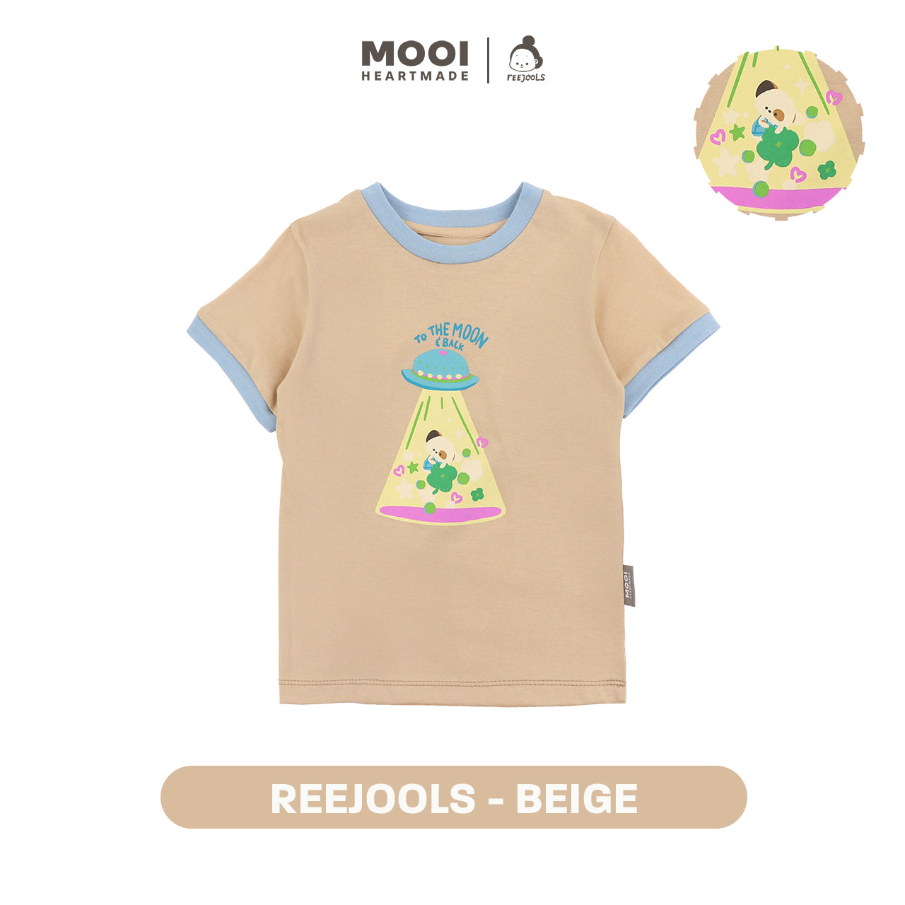 Mooi Artventure x Illustrator Vintage Tshirt Tee Kaos Anak