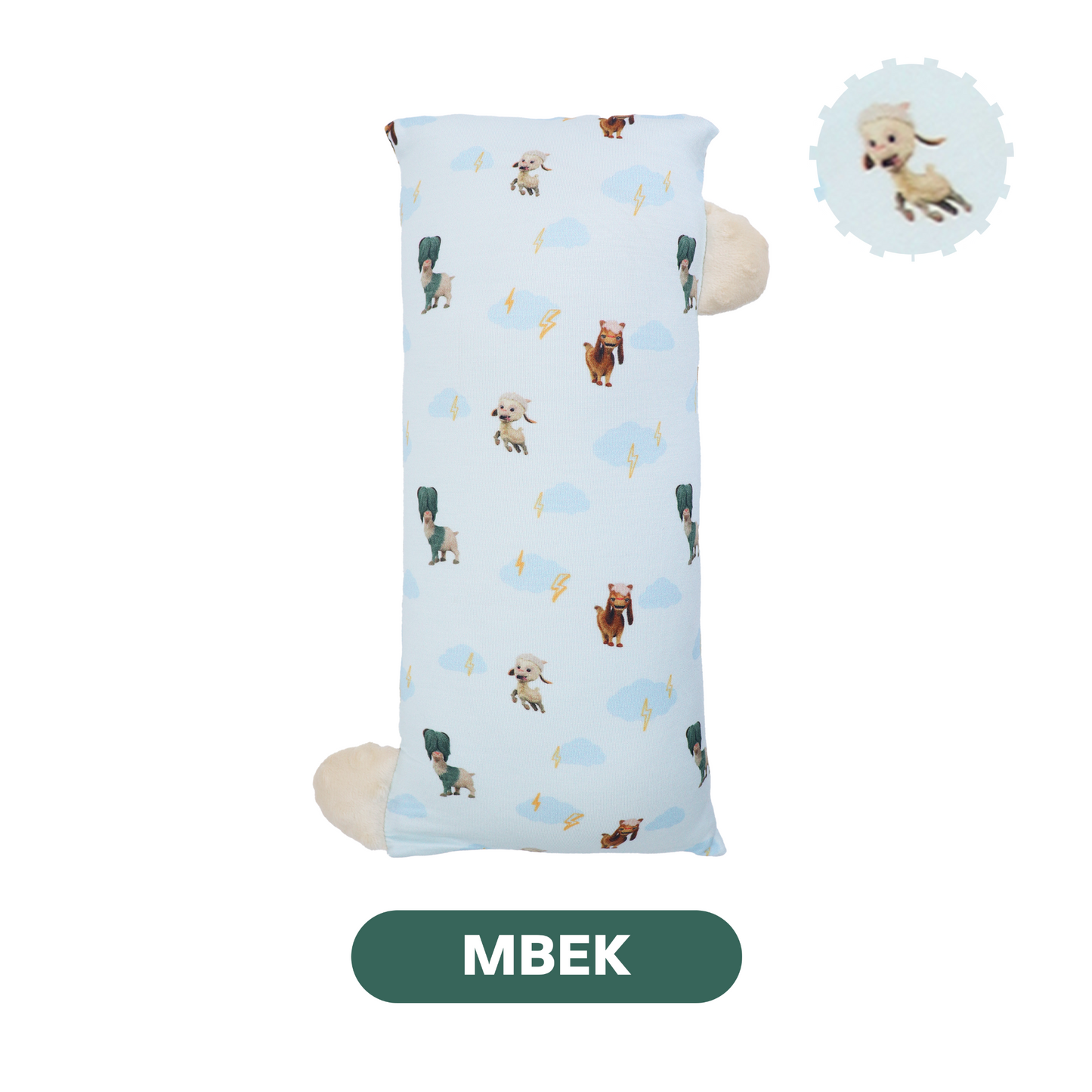 Mooi x Jumbo Mochi Hug Bantal Guling Anak Tencel