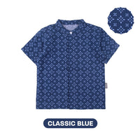Mooi Atasan Batik Kemeja Anak Laki-Laki Zayyan Batik Shirt