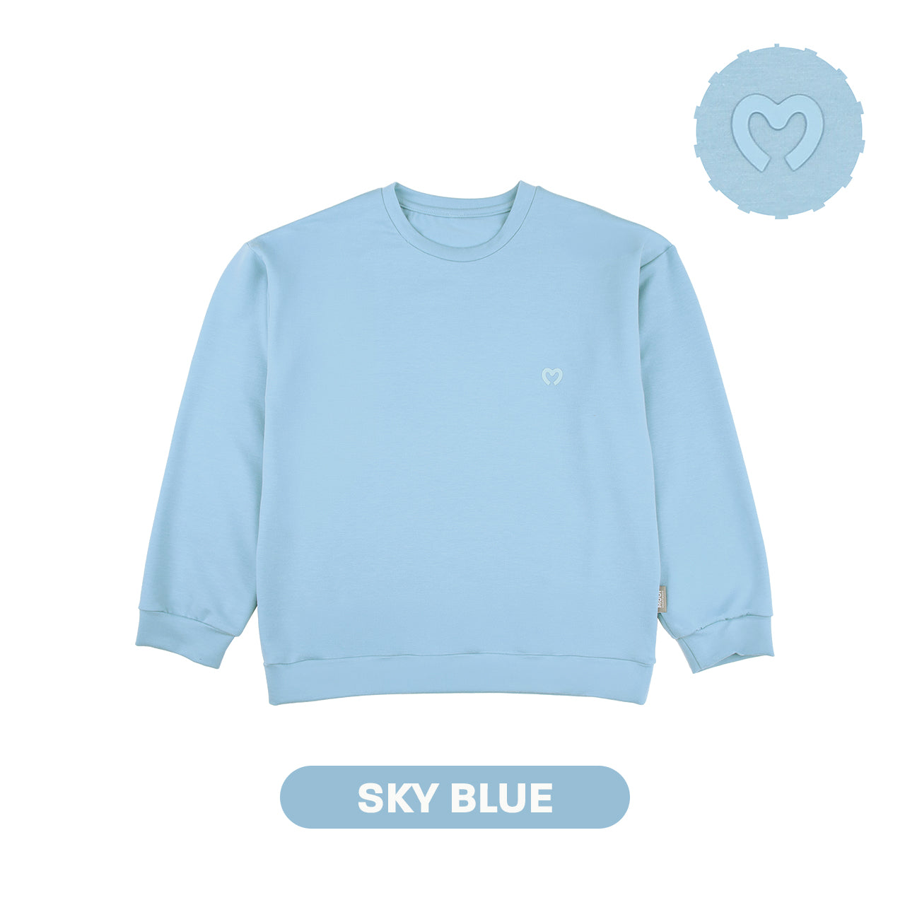 Mooi Comfy Teens Sweater Basic Atasan Lengan Panjang Teens