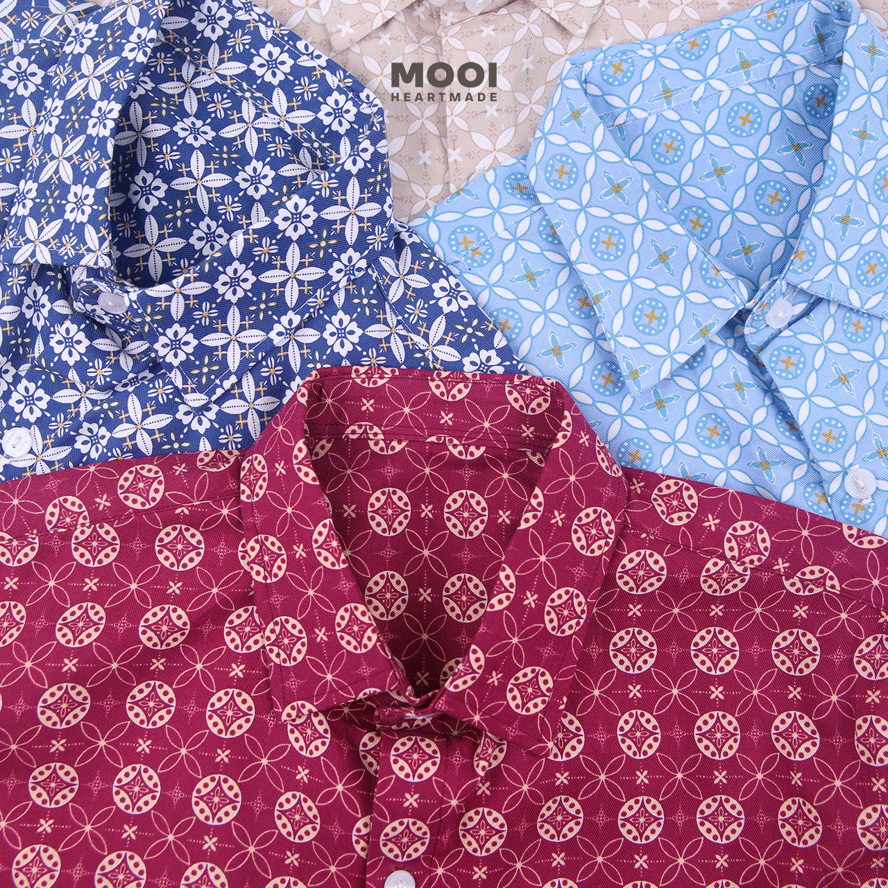 Mooi Atasan Batik Pria Kemeja Pria Arjuna Batik Shirt Adult