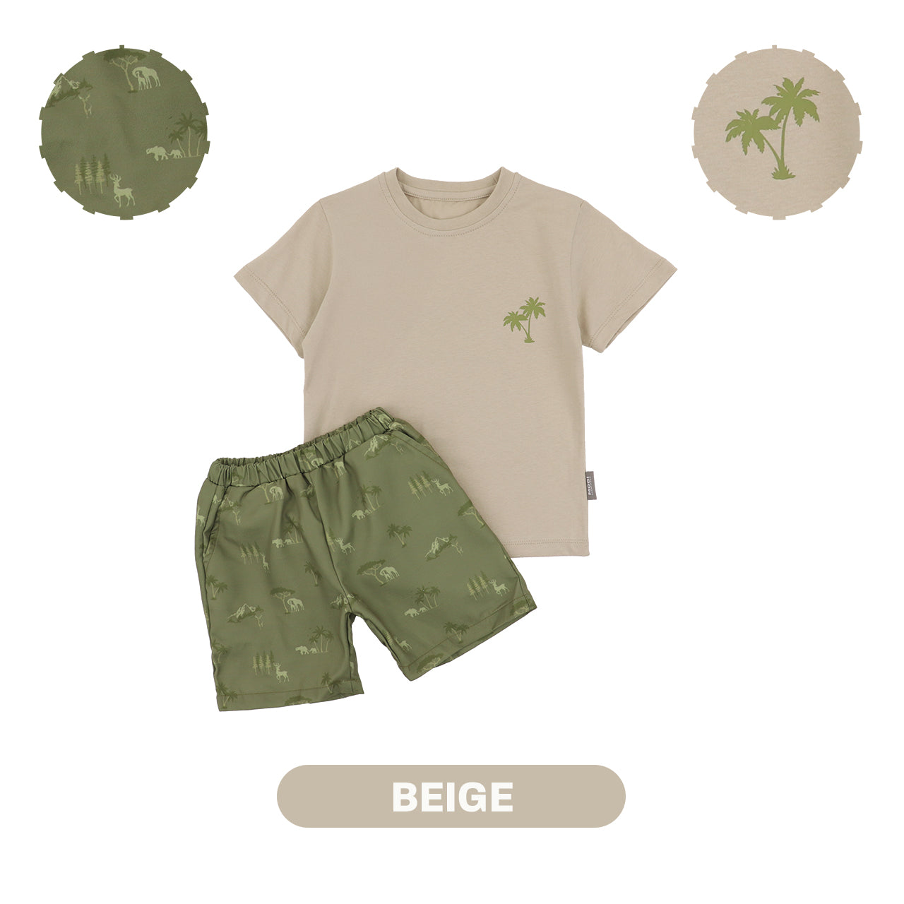 Mooi Setelan Anak Kaos Anak Tshirt Kai Graphic Tee Set