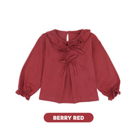 Mooi Atasan Anak Perempuan Nara Ruffle Top