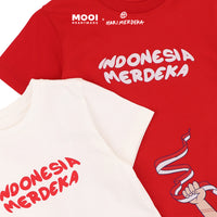 Mooi x Hari Merdeka 17 Agustus Kaos Kemerdekaan Anak T-shirt Graphic Tee