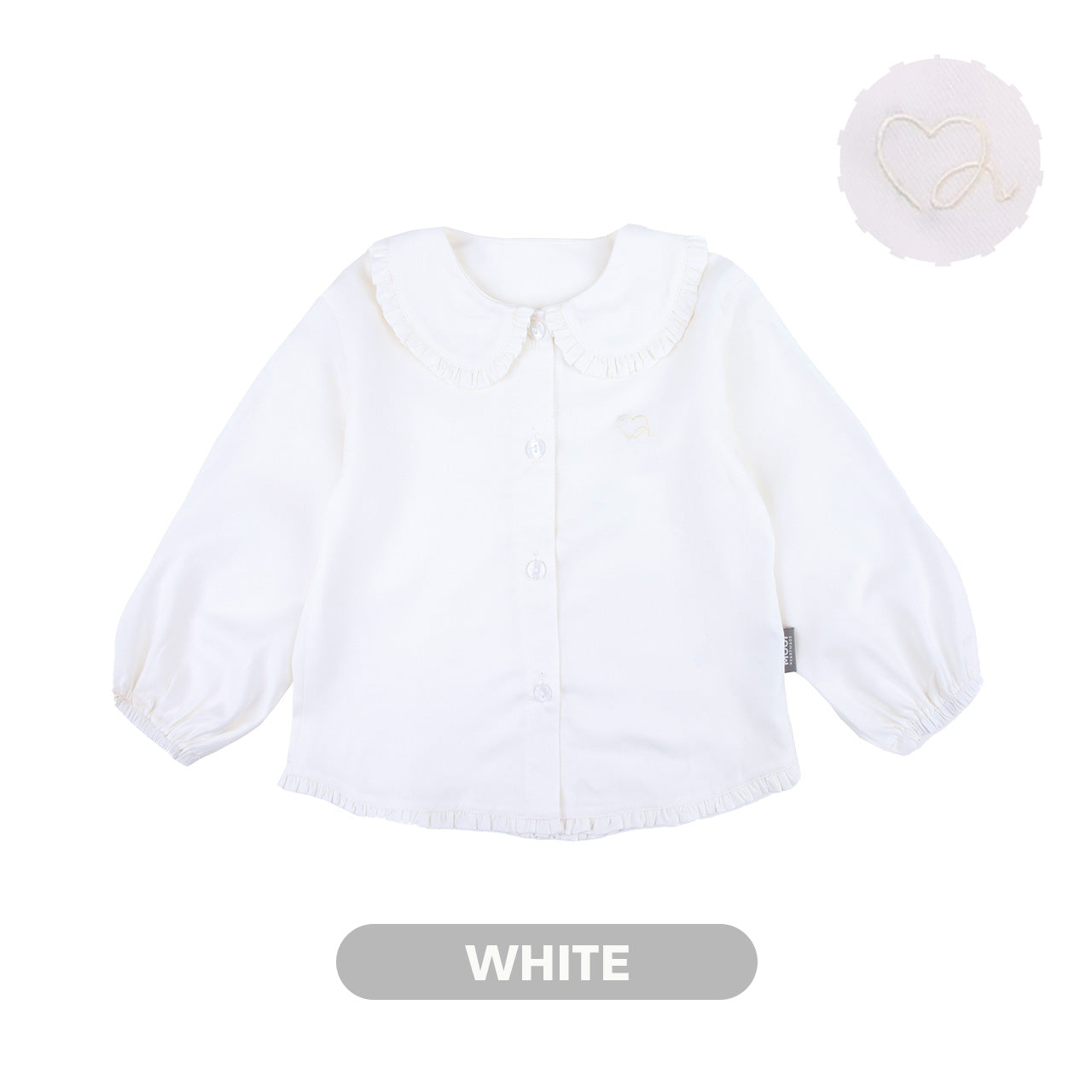 Mooi Atasan Anak Perempuan Abigail Long Sleeve Shirt