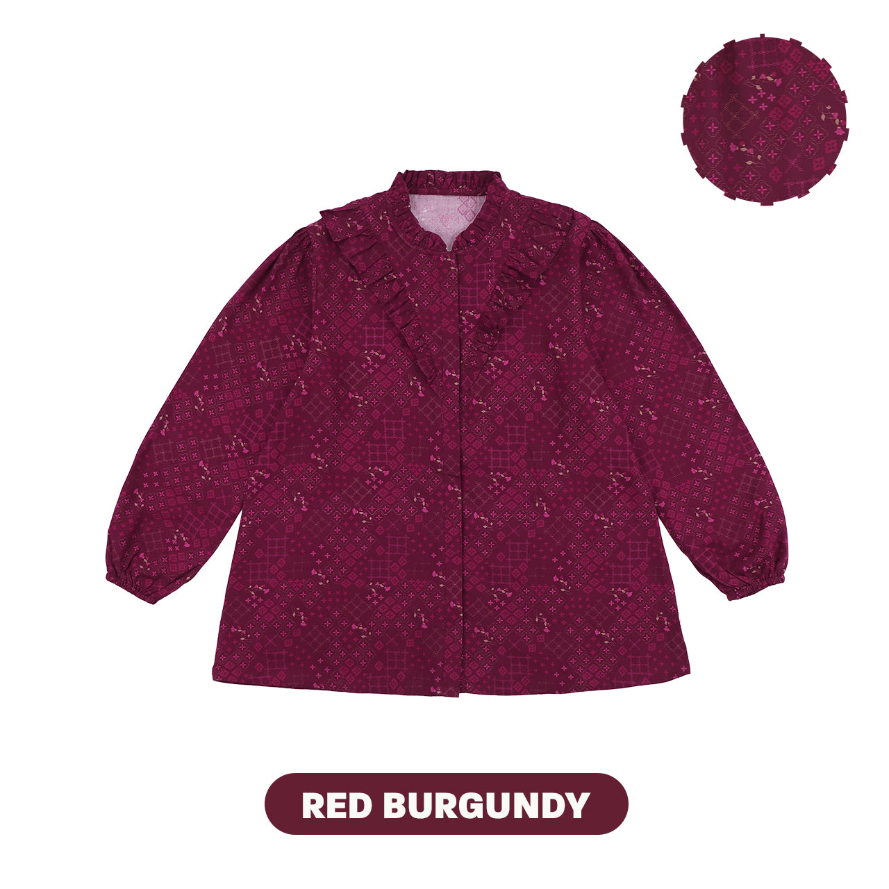 Mooi Tunik Wanita Atasan Wanita Raya Collection Naima Tunik Adult Zeina Series