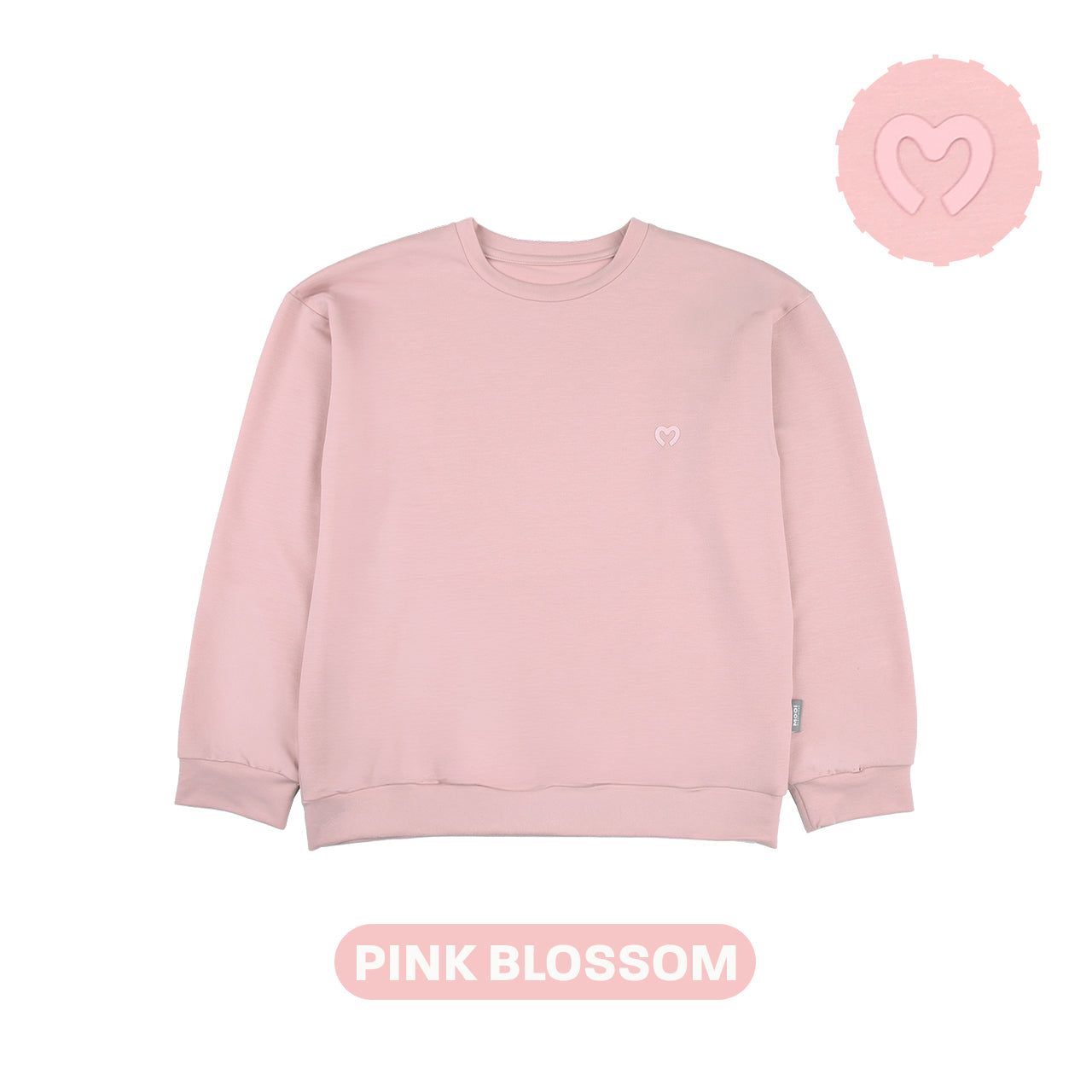 Mooi Comfy Teens Sweater Basic Atasan Lengan Panjang Teens