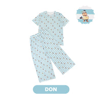 Mooi x Jumbo Piyama Dewasa Setelan Tencel Long Pajamas Adult
