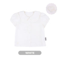 Mooi Atasan Anak Perempuan Charlotte Puff Shirt