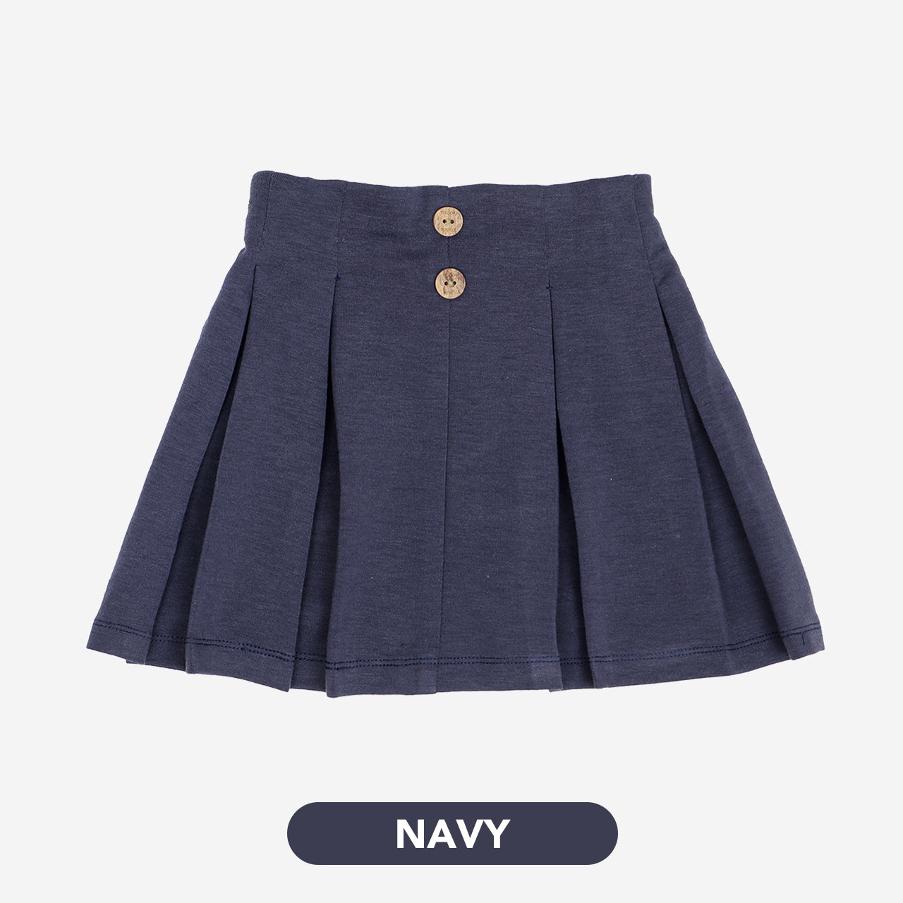 Mooi Rok Celana Anak Perempuan Ayako Skort Pleat Pants