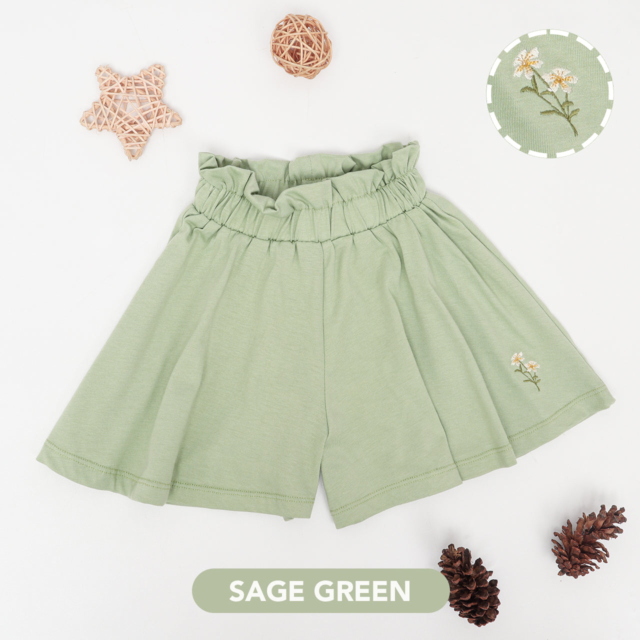 Mooi Celana Pendek Anak Perempuan Ami Cullotes Pants V1