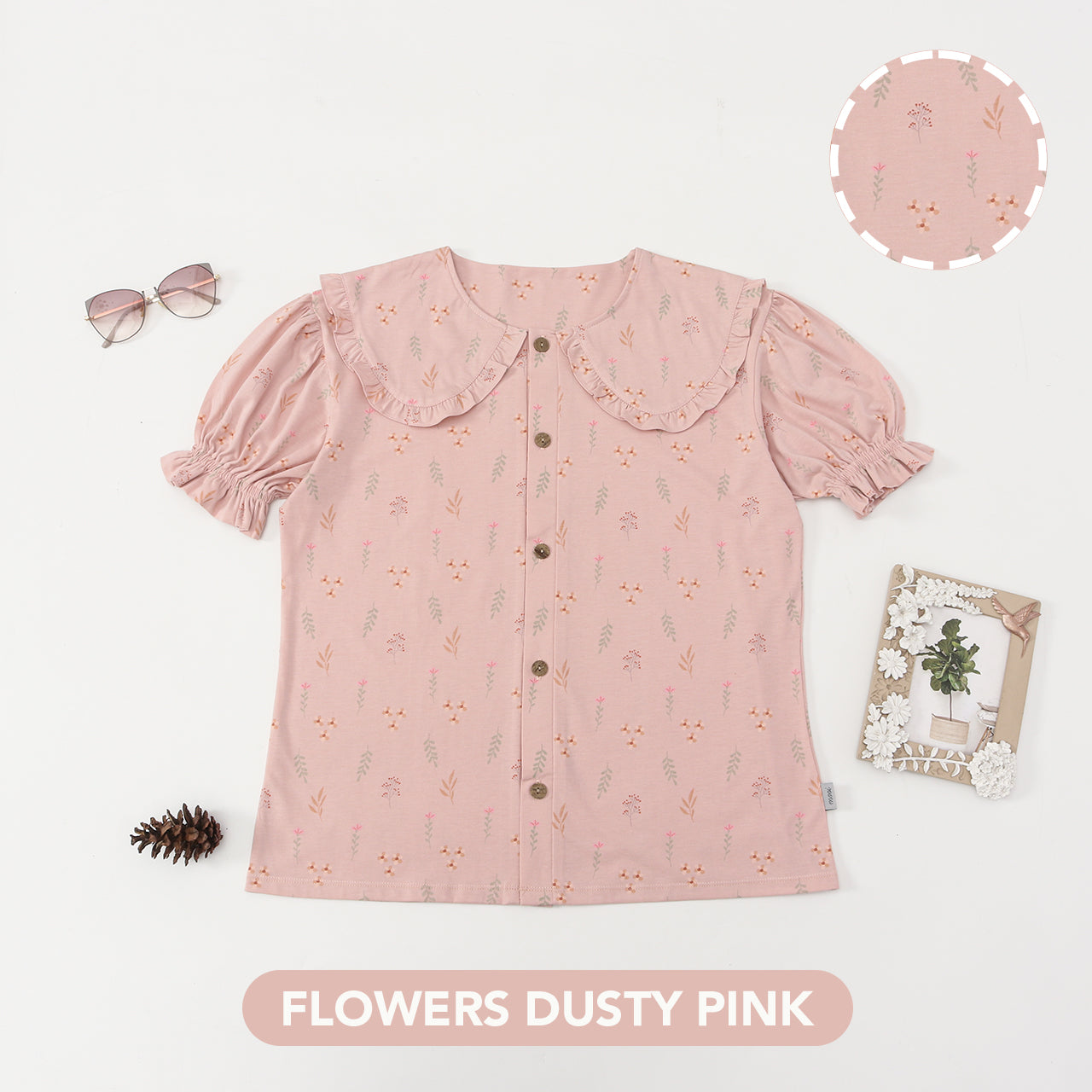 Mooi Atasan Wanita Carissa Top Mom