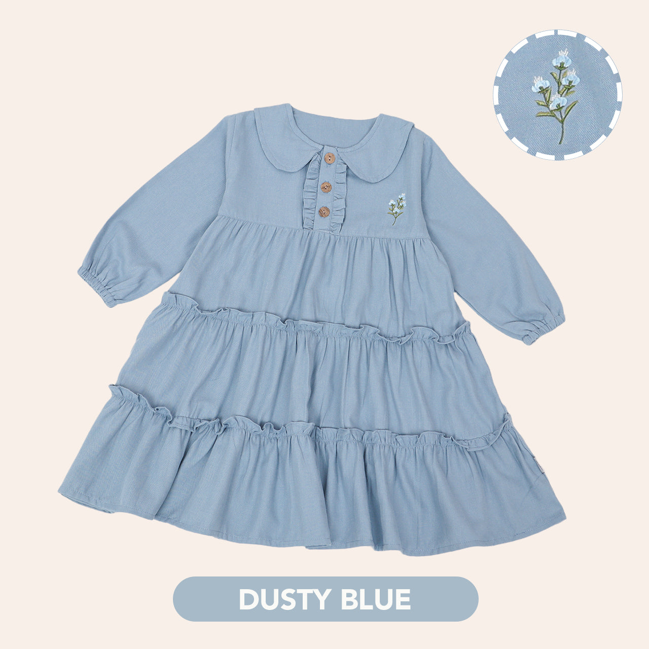 Mooi Dress Anak Gamis Anak Perempuan Raya Collection Havva Dress