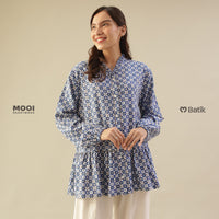 Mooi Atasan Batik Dewasa Perempuan Latisha Batik Top Adult