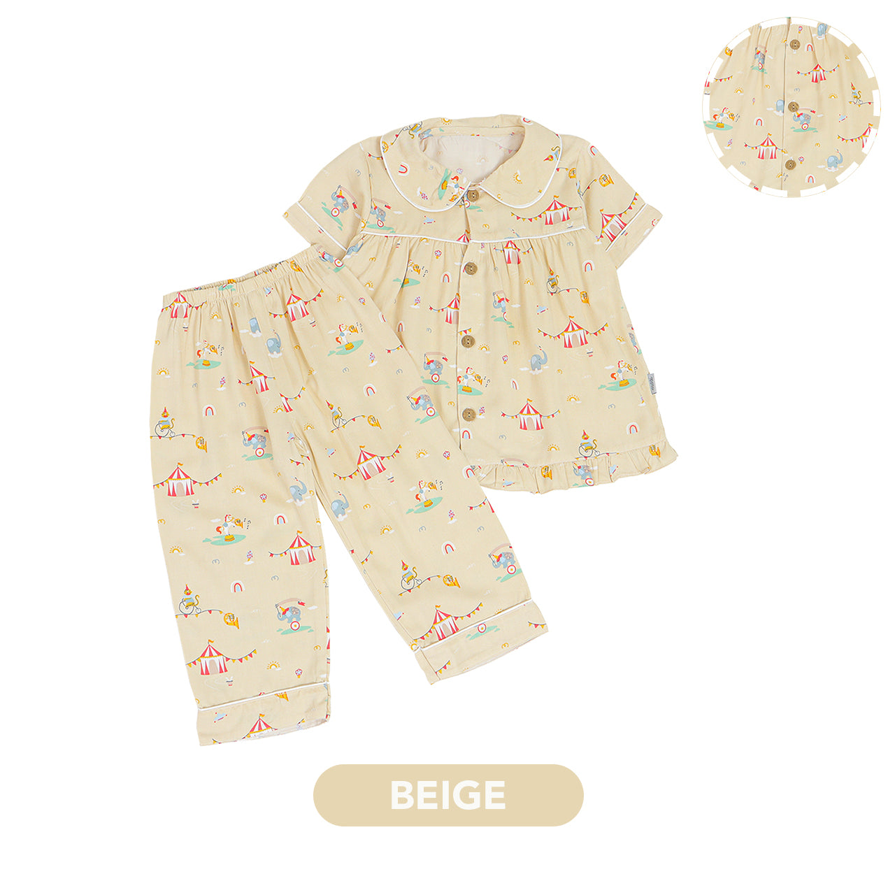 Mooi Piyama Anak Baju Tidur Anak Cheryl Short Pajamas Kids