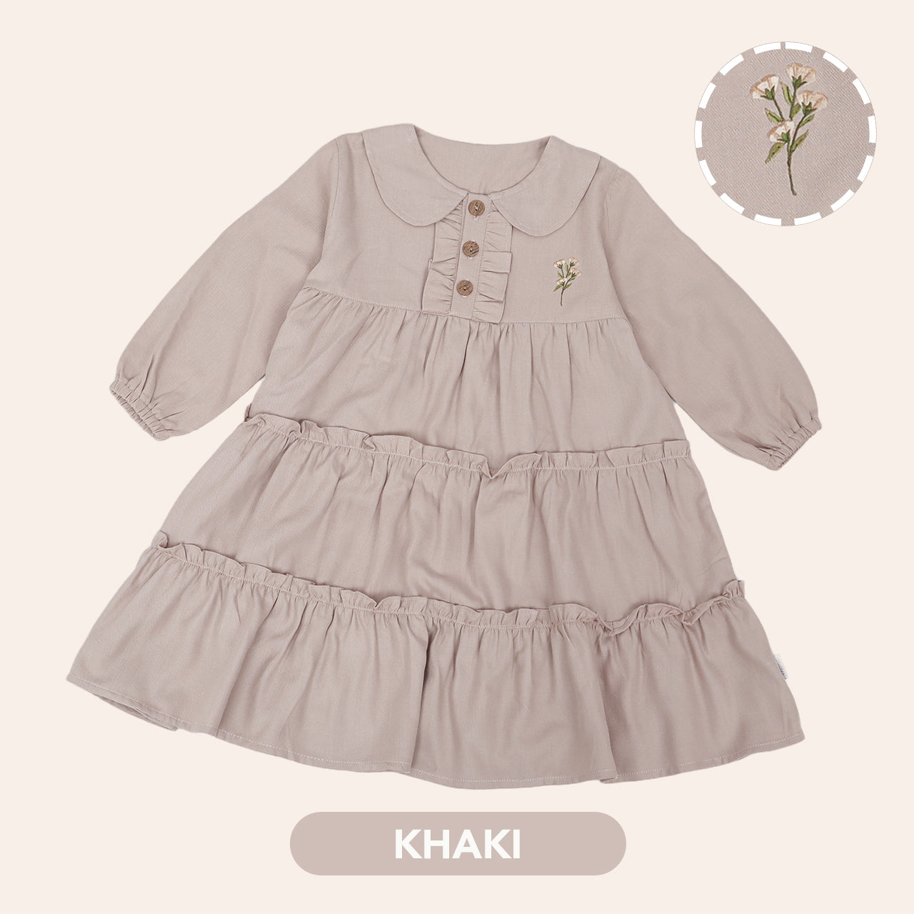 Mooi Dress Anak Gamis Anak Perempuan Raya Collection Havva Dress