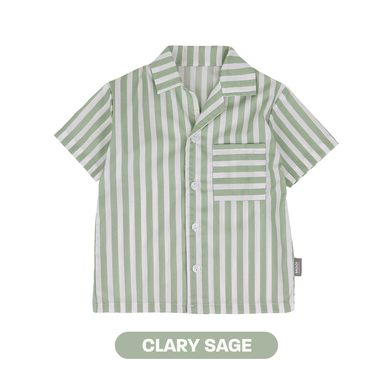 Mooi Kemeja Anak Laki-laki Arka Striped Shirt