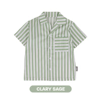 Mooi Kemeja Anak Laki-laki Arka Striped Shirt