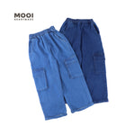 Mooi Celana Jeans Anak Kids Denim Nobi Long Cargo Pants
