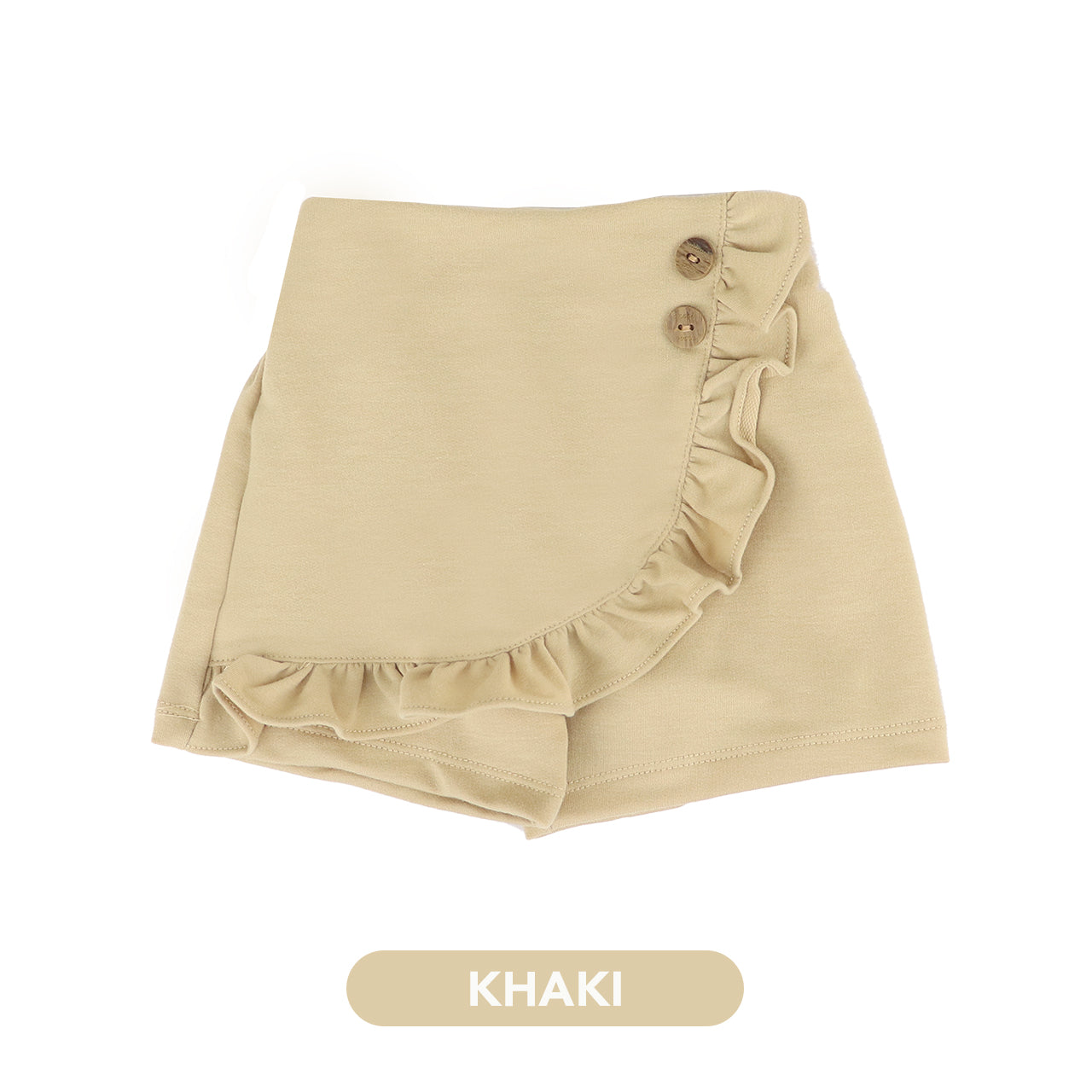 Mooi Rok Celana Anak Perempuan Hanako Ruffle Skort