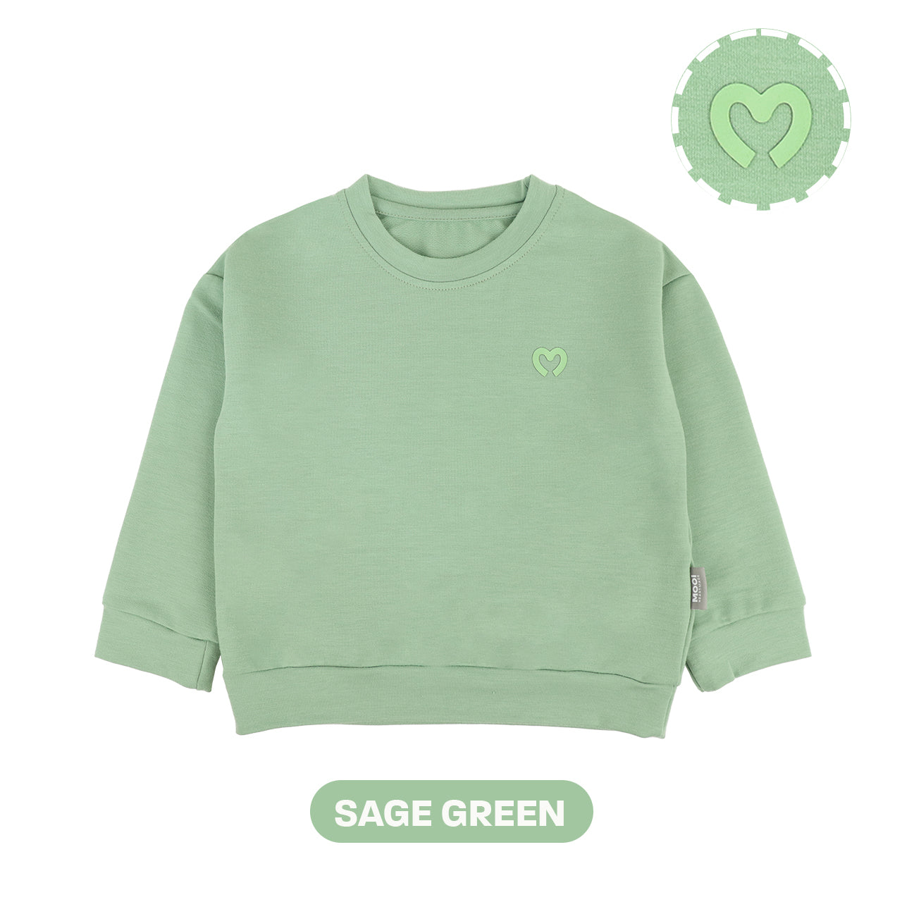 Mooi Sweater Anak Unisex Comfy Sweater Basic Kids