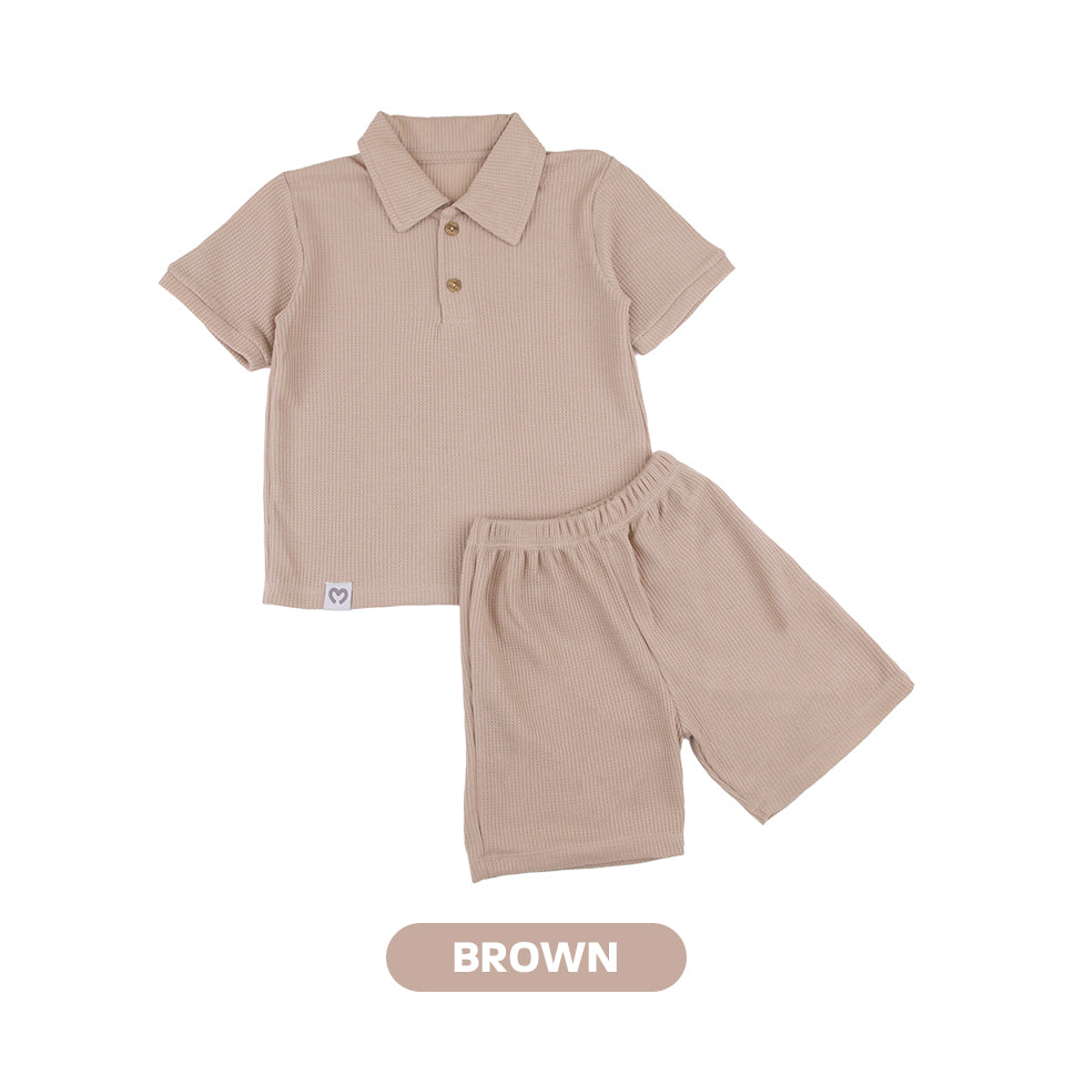 Mooi Setelan Anak Laki-Laki Comfy Luca Set