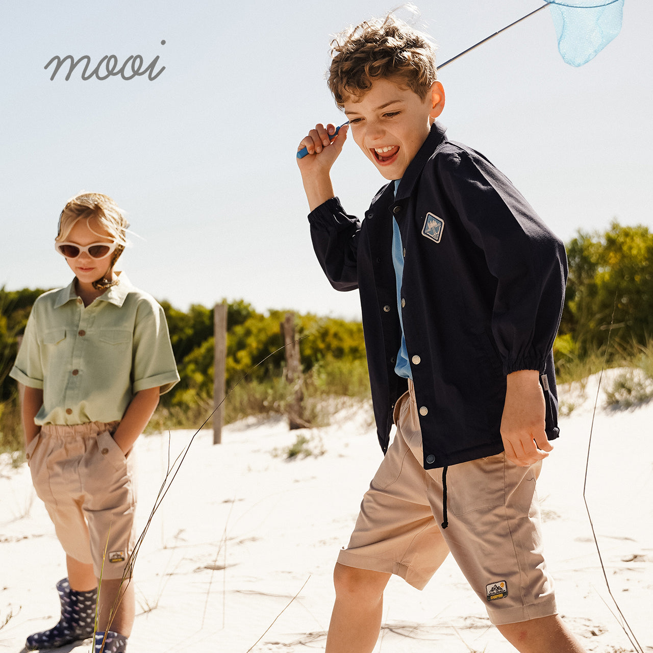 Mooi Celana Pendek Chinos Cargo Anak Alexi Pocket Short Cargo Chinos