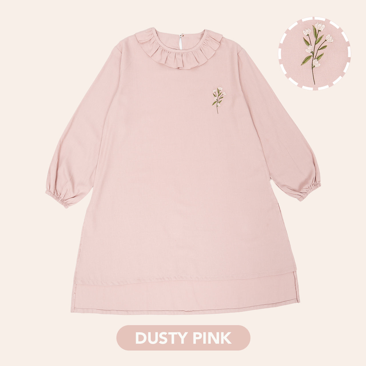 Mooi Tunik Wanita Atasan Wanita Raya Collection Zevva Tunik Adult