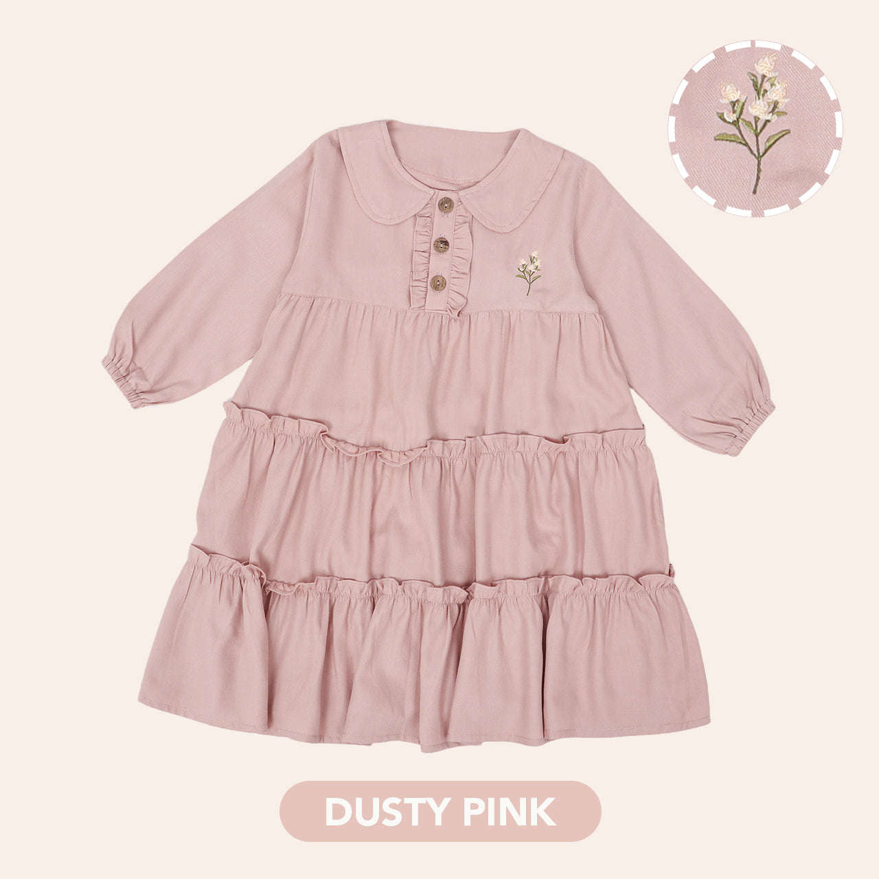 Mooi Dress Anak Gamis Anak Perempuan Raya Collection Havva Dress