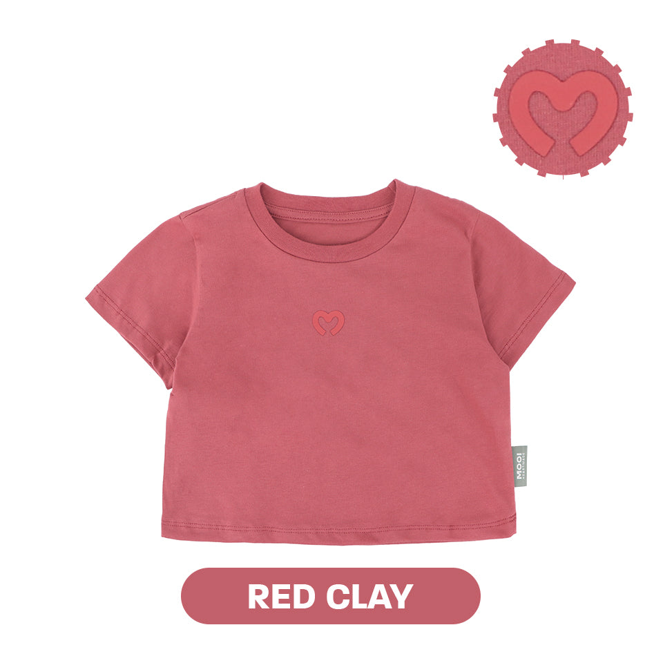 Mooi Kaos Anak Perempuan Comfy Girls Crop T-shirt