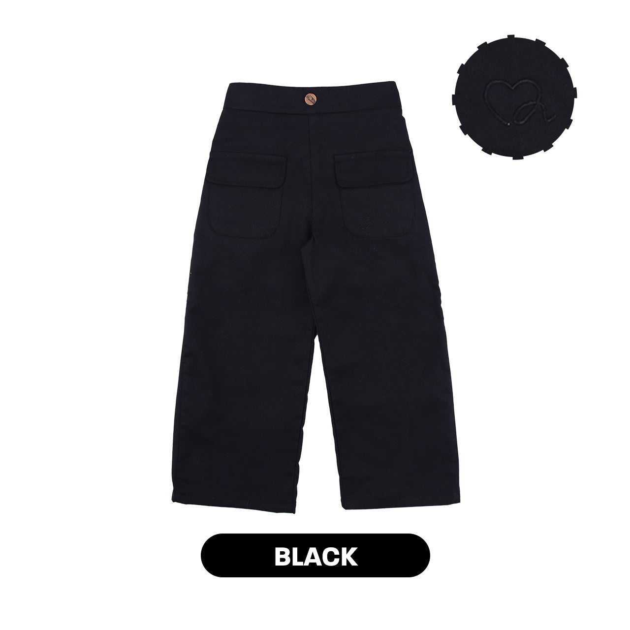 Mooi Celana Panjang Anak Perempuan Classic Girl Pocket Pants