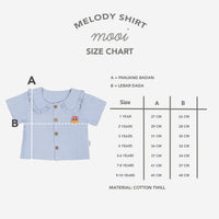 Mooi Atasan Anak Perempuan Melody Shirt
