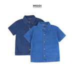 Mooi Kemeja Jeans Anak Sean Denim Shirt