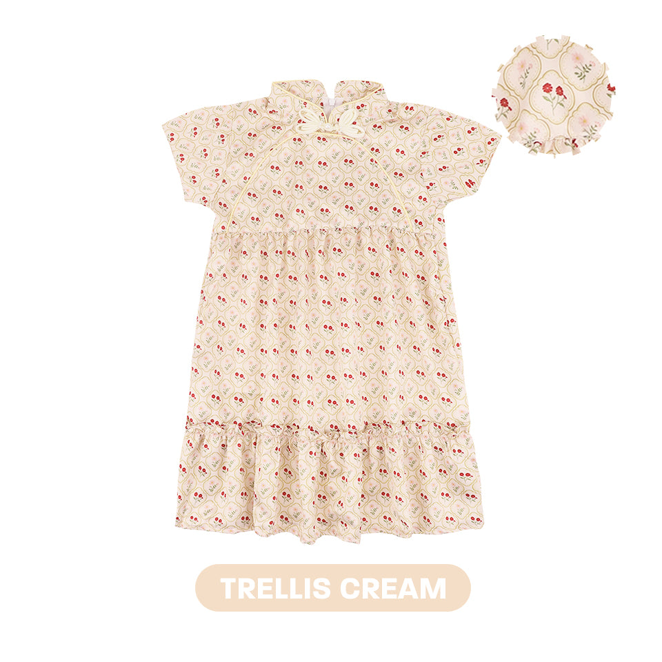 Mooi Dress Anak Perempuan Lunar Collection Huan Cheongsam Dress