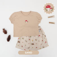 Mooi Setelan Anak Perempuan Alena Skort Set V1