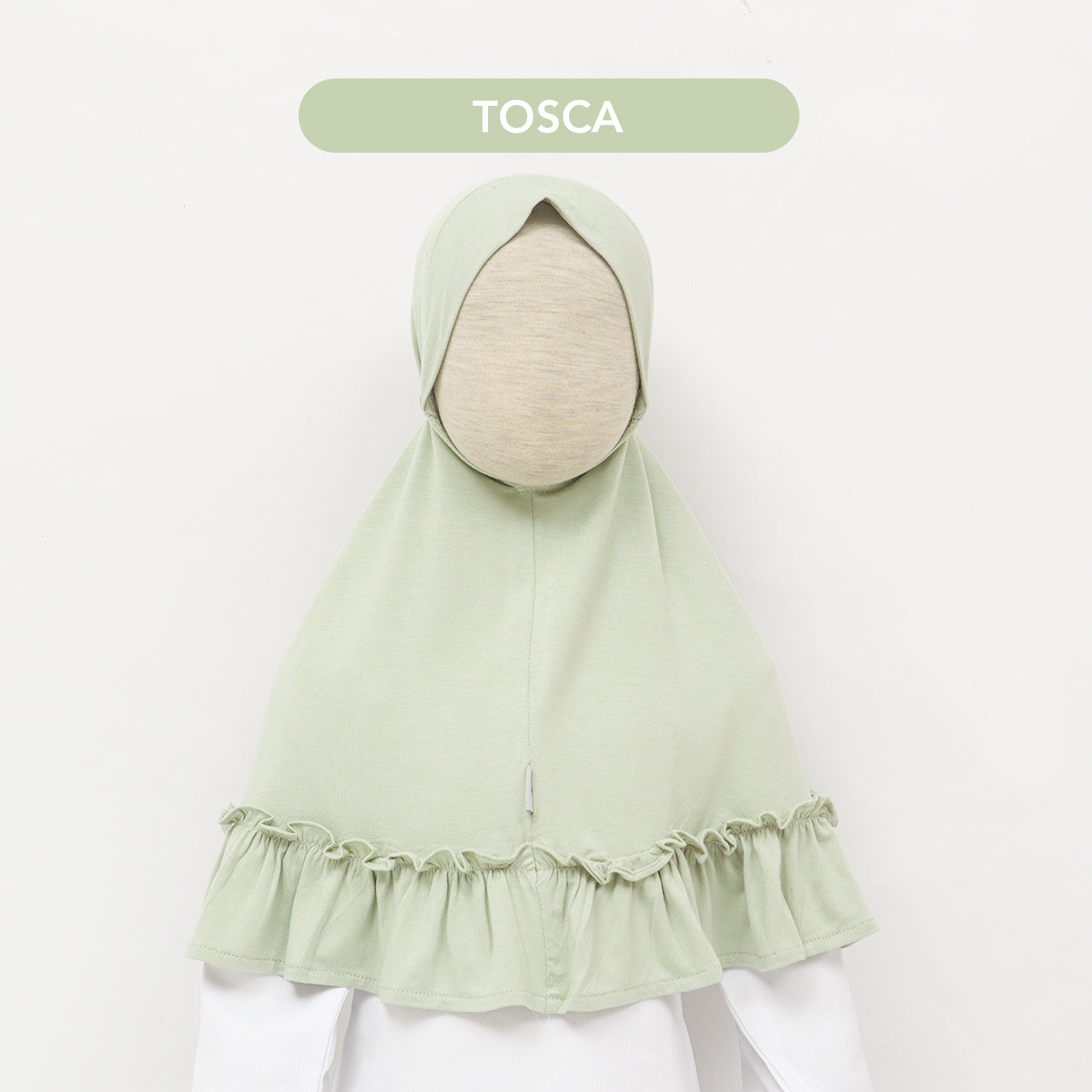 Mooi Hijab Ruffle Anak Jilbab Anak Perempuan