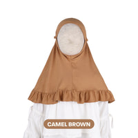 Mooi Hijab Ruffle Instant Anak Jilbab Anak Perempuan Nada Hijab