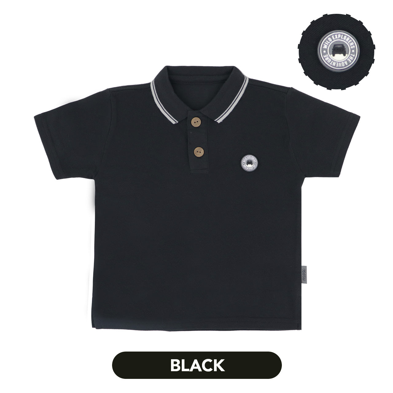 Mooi Kemeja Anak Laki-Laki Polo Shirt V1