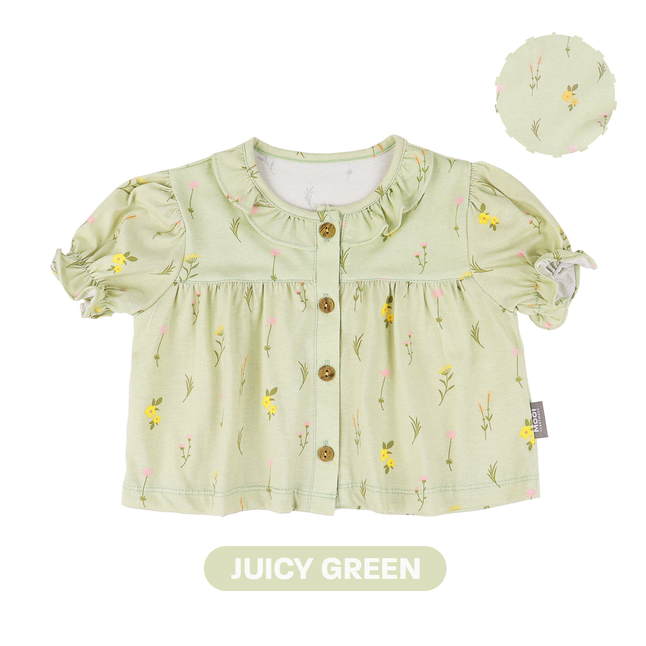 Mooi Atasan Anak Perempuan Daisy Top