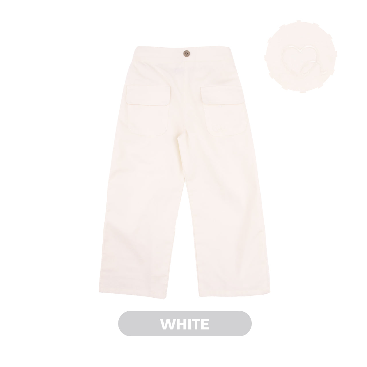Mooi Celana Panjang Anak Perempuan Classic Girl Pocket Pants