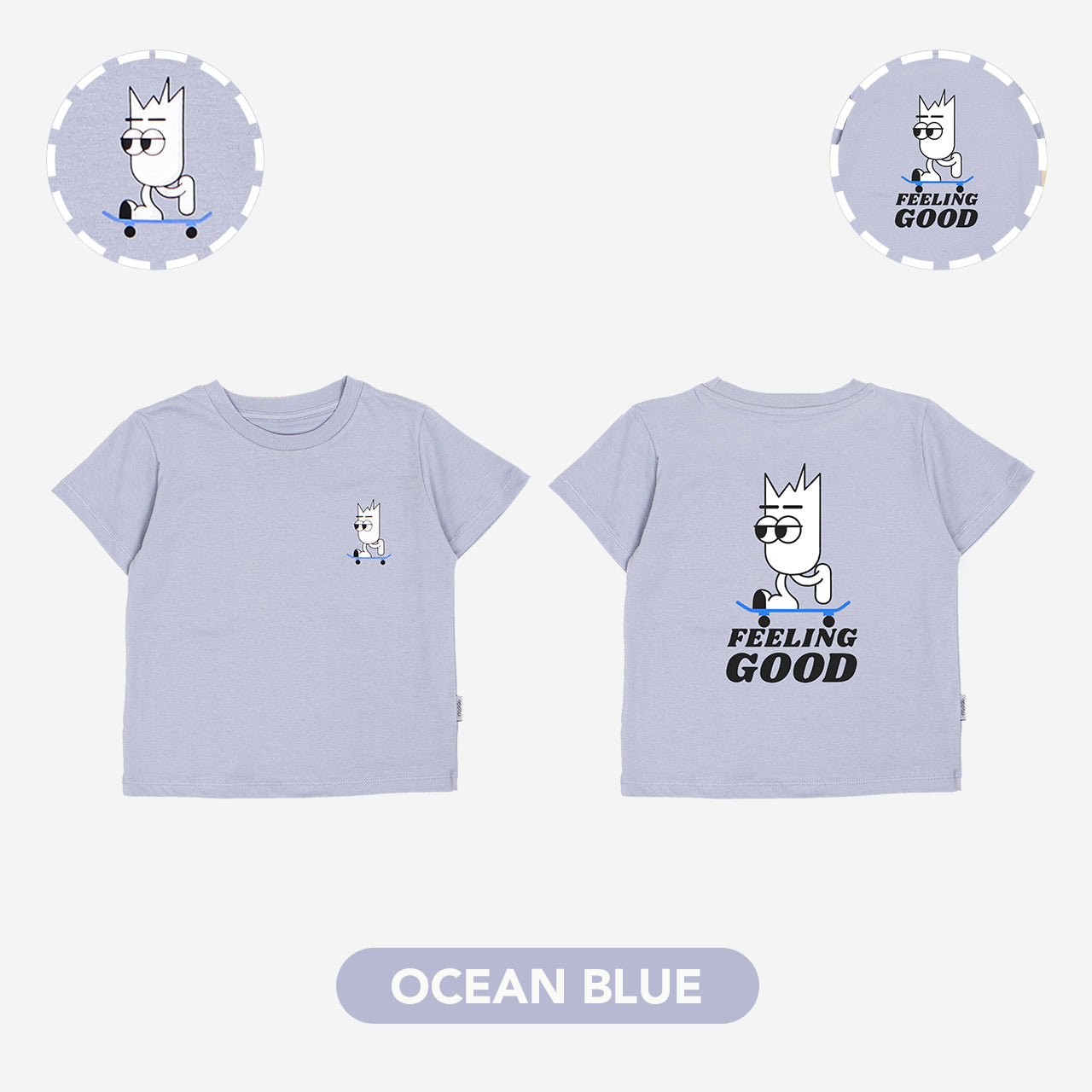 Mooi Kaos Anak Unisex Graphic Tee V1