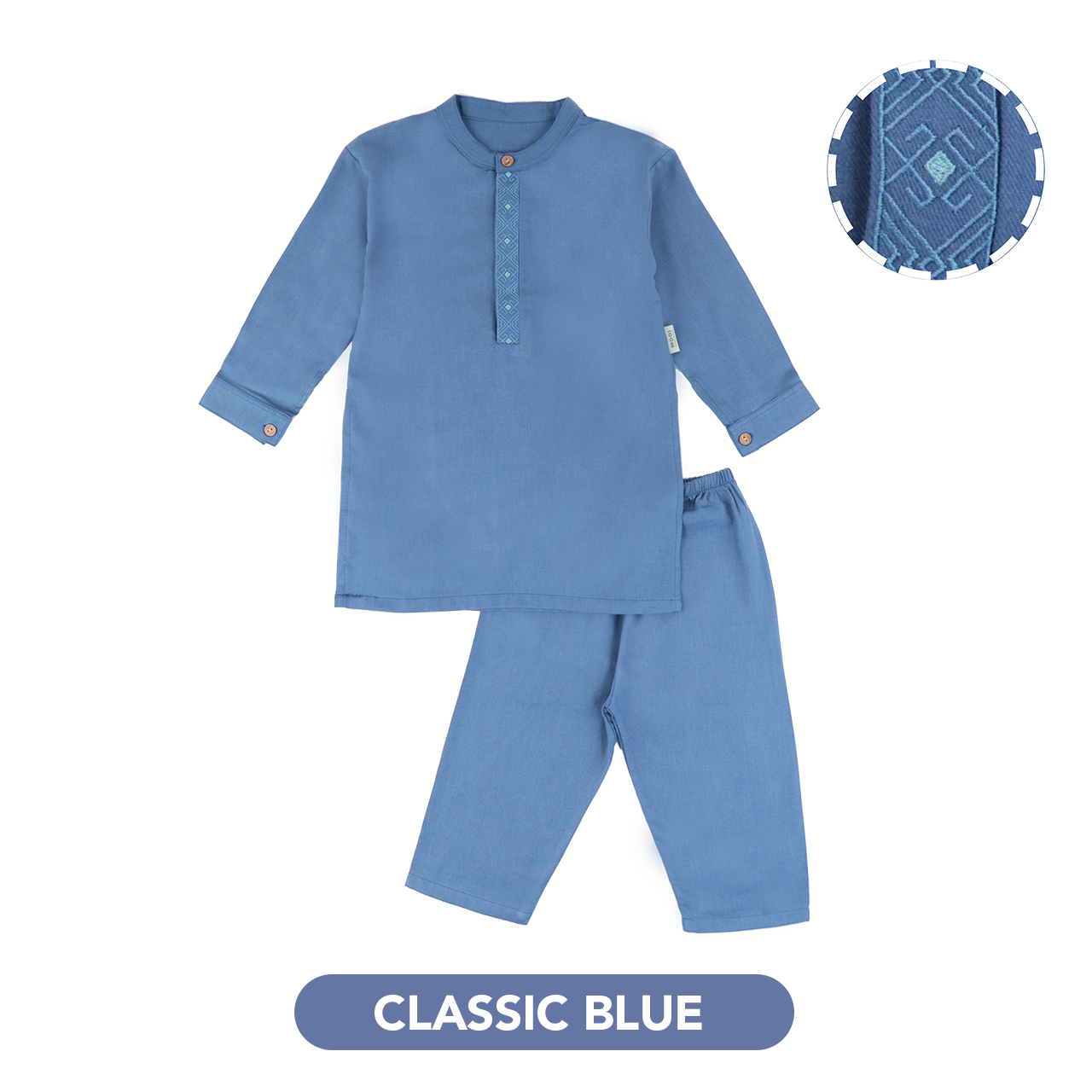 Mooi Rais Koko Set Setelan Koko Anak Raya Collection