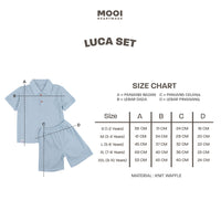 Mooi Setelan Anak Laki-Laki Comfy Luca Set