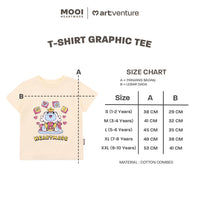 Mooi Artventure x Illustrator Tshirt Graphic Tee Kaos Anak