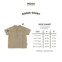 Mooi Kemeja Anak Laki-laki Rama Shirt
