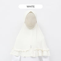 Mooi Hijab Ruffle Anak Jilbab Anak Perempuan