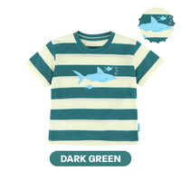 Mooi X Dinda Puspitasari Kaos Anak Unisex Zein Striped Tee