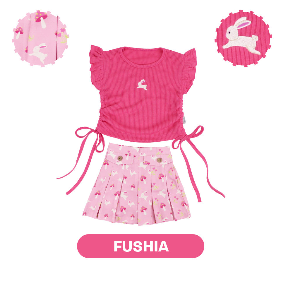 Mooi X Dinda Puspitasari Setelan Anak Perempuan Angel Set