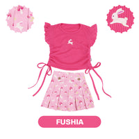Mooi X Dinda Puspitasari Setelan Anak Perempuan Angel Set